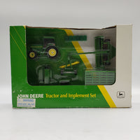 John Deere Tractor & Implement Mini-Vehicle Set 1:64 Scale