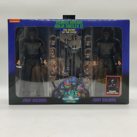 NECA Teenage Mutant Ninja Turtles II: The Secret of The Ooze Foot Soldier Action Figure 2-Pack