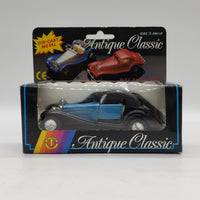 Tai Cheong Toys Pull-back Action Diecast Antique Classic Car (Blue/Black) Mini-Vehicle