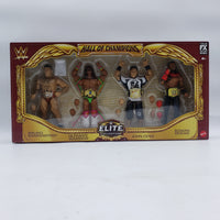 Mattel WWE Elite Collection Hall of Champions Bruno, Warrior, Cena Reigns 4-Pack