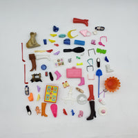 Loose Lot of 408 Assorted Barbie Dolls and Accessories