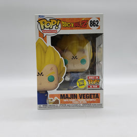 Funko Pop! Animation Dragon Ball Z Pop & Tee Majin Vegeta (Glow in the Dark) #862