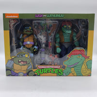 NECA Teenage Mutant Ninja Turtles Slash and Leatherhead 2-Pack