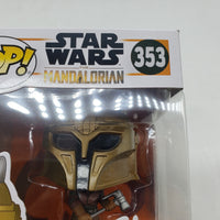 Funko Pop! Star Wars: The Mandalorian The Armorer #353 Signed by Emily Swallow JSA Certified
