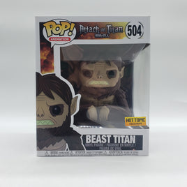 Funko Pop! Animation Attack on Titan Hot Topic Beast Titan #504