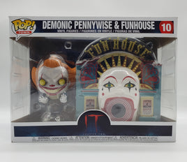 Funko Pop! Town IT: Chapter Two Demonic Pennywise & Funhouse #10