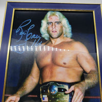 WWE Ric "The Nature Boy" Flair Printed Signed Framed Photograph