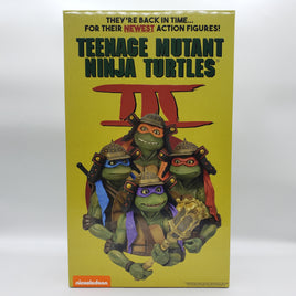 NECA Teenage Mutant Ninja Turtles III Samurai Turtles 4-Pack Action Figure Set