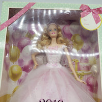 Mattel 2016 Barbie: Birthday Wishes Collector Pink Label Barbie Doll DGW29