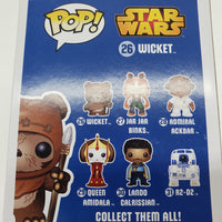 Funko Pop! Star Wars Fugitive Toys Exclusive Wicket (Flocked) #26
