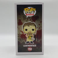 Funko Pop! Movies The Texas Chainsaw Massacre Leatherface #1150 Double Signed and Certified