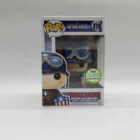 Funko Pop! Marvel Captain America: The First Avenger 2017 ECCC Shared Convention Exclusive Captain America #219