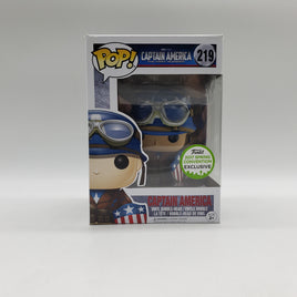 Funko Pop! Marvel Captain America: The First Avenger 2017 ECCC Shared Convention Exclusive Captain America #219