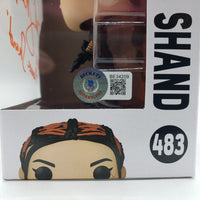 Funko Pop! Star Wars: The Mandalorian Fennec Shand #483 Signed by Ming-Na Wen JSA Certified