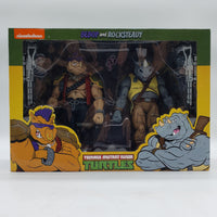 NECA Teenage Mutant Ninja Turtles Bebop and Rocksteady Action Figure 2-Pack