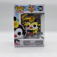 Funko Pop! Animation Animaniacs Dot #2064 Signed by Tess MacNeille OC Certified