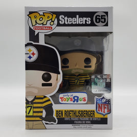 Funko Pop! Football NFL Pittsburgh Steelers Toys R' Us Exclusive Ben Roethlisberger #65