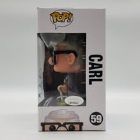 Funko Pop! Disney: Pixar Up Carl #59 Signed by Ed Asner JSA Certified