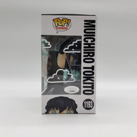 Funko Pop! Demon Slayer 2022 FunKon LE Muichiro Tokito #1193 Signed by Griffin Burns JSA