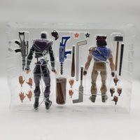 NECA Teenage Mutant Ninja Turtles Casey Jones vs. Foot Soldier (Slashed) Action Figure 2-Pack