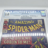 The Amazing Spider-Man #27 CGC 3.0 Graded Marvel Comics 1965