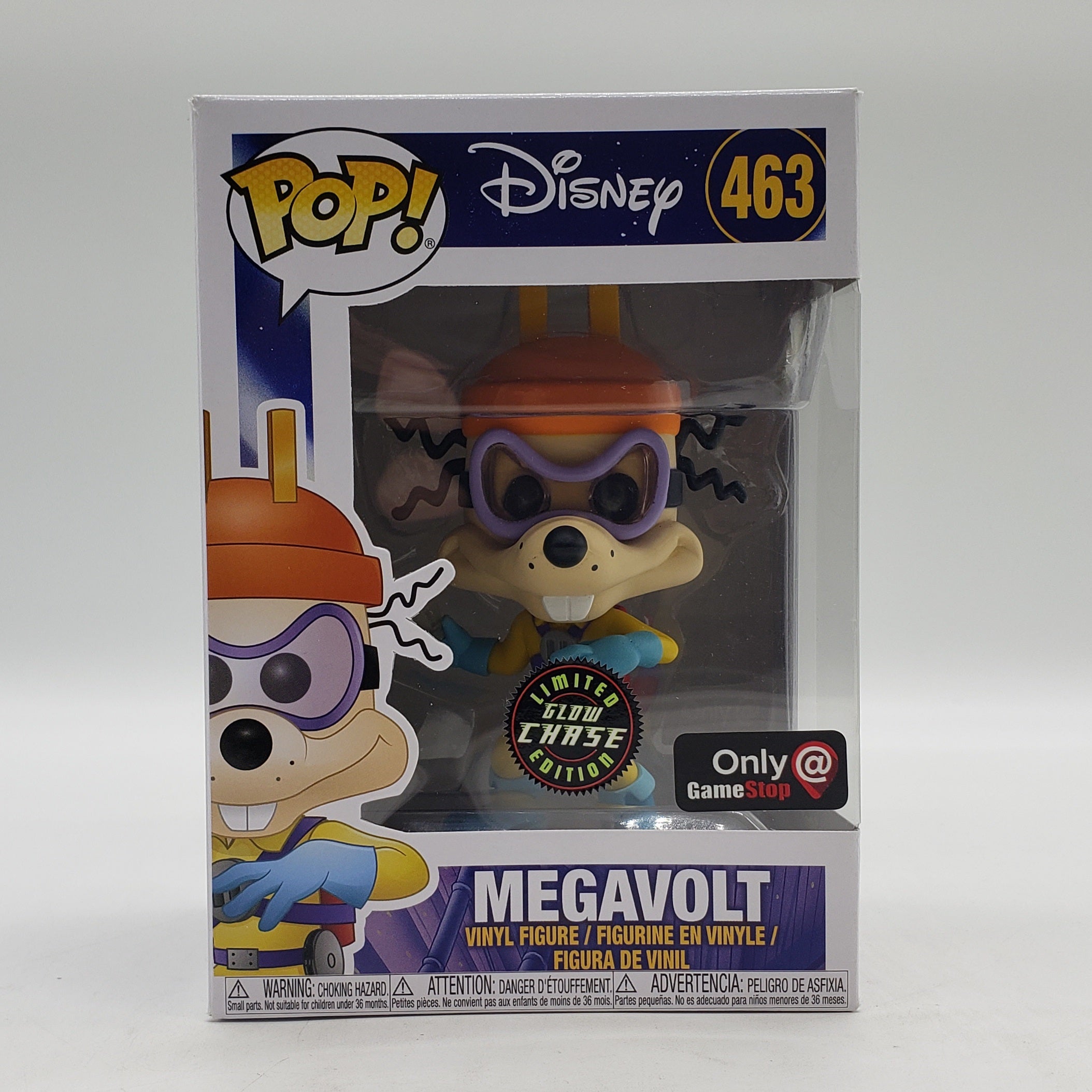 Funko Pop! Disney GameStop Exclusive Megavolt (Chase) #463| Toy