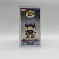 Funko Pop! Marvel Captain America: The First Avenger 2017 ECCC Shared Convention Exclusive Captain America #219