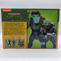 NECA Teenage Mutant Ninja Turtles Slash and Leatherhead Action Figure 2-Pack