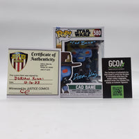 Funko Pop! Star Wars Cad Bane #580 Signed by Dorian Kingi GCOA Certified