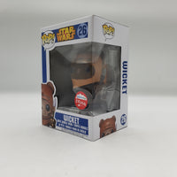 Funko Pop! Star Wars Fugitive Toys Exclusive Wicket (Flocked) #26