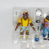 NECA Teenage Mutant Ninja Turtles Vacation Bebop and Vacation Rocksteady 2-Pack