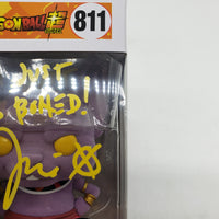 Funko Pop! Animation Dragon Ball Super Special Edition Champa (Flocked) #811 Signed by Jason Liebrecht JSA Certified