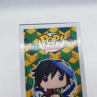 Funko Pop! Animation Demon Slayer AAA Anime Exclusive Giyu Tomioka #876 Signed by Johnny Yong Bosch JSA Certified