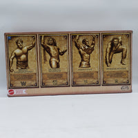 Mattel WWE Elite Collection Hall of Champions Bruno, Warrior, Cena Reigns 4-Pack