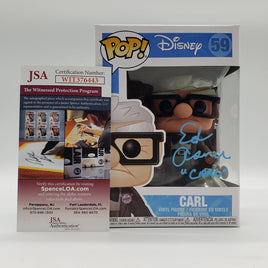 Funko Pop! Disney: Pixar Up Carl #59 Signed by Ed Asner JSA Certified