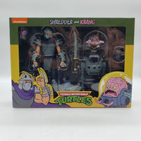 NECA Teenage Mutant Ninja Turtles Shredder and Krang Action Figure 2-Pack