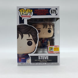 Funko Pop! Television Netflix: Stranger Things SDCC Exclusive 1800 PCs Limited Edition Steve #675