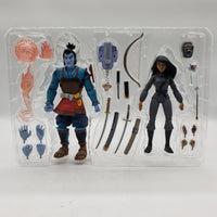 NECA Teenage Mutant Ninja Turtles Chakahachi and Lotus 2-Pack