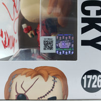 Funko Pop! Movies Chucky: Chucky #1726 Signed by Chris Sarandon OC Certified