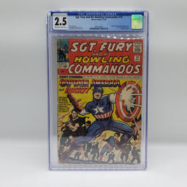 SGT. Fury and His Howling Commandos #13 CGC 2.5 Graded Marvel Comics 1964