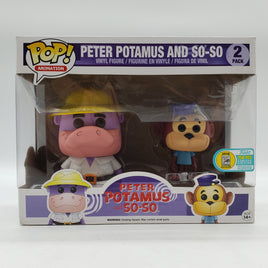 Funko Pop! Animation 2016 SDCC Exclusive 750 PCs Limited Edition Peter Potamus and So-So 2-Pack