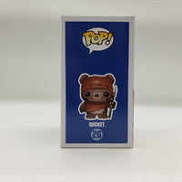 Funko Pop! Star Wars Fugitive Toys Exclusive Wicket (Flocked) #26