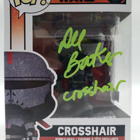 Funko Pop! Star Wars Crosshair #444 Signed by Dee Bradley Baker OC Certified