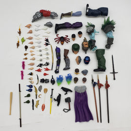 Lot of Loose Assorted Action Figure Pieces