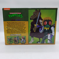 NECA Teenage Mutant Ninja Turtles Splinter vs. Baxter 2-Pack