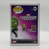 Funko Pop! Marvel Funko Shop Exclusive Drax #442 Signed by Dave Bautista Beckett Certified