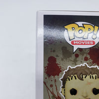 Funko Pop! Movies The Texas Chainsaw Massacre Leatherface #1150 Double Signed and Certified