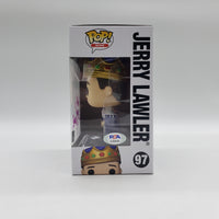 Funko Pop! WWE Jerry Lawler #97 Signed by Jerry Lawler PSA Certified