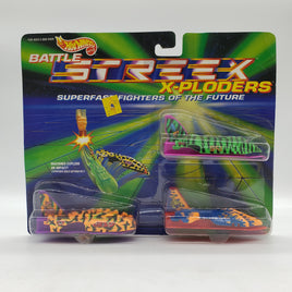 Mattel Hot Wheels Battle Streex X-Ploders Mini-Vehicle Set