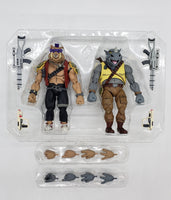 NECA Teenage Mutant Ninja Turtles Bebop and Rocksteady 2-Pack